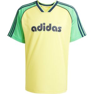 adidas Originals - Jersey - Geel - Gerecycled Meshmateriaal