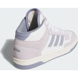 adidas - Rapid Court Mid - Tennisschoenen - Zwart - Synthetisch Materiaal met Suède Details