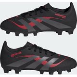 adidas - Predator Club FG - Voetbalschoenen - Zwart - Synthetisch Bovenwerk