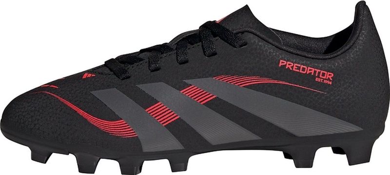 adidas - Predator Club FG - Voetbalschoenen - Zwart - Synthetisch Bovenwerk
