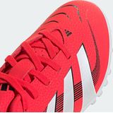 adidas PREDATOR Club Turf Voetbalschoenen Kinderen - Lucid Red/Cloud White/Core Black