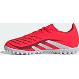 adidas PREDATOR Club Turf Voetbalschoenen Kinderen - Lucid Red/Cloud White/Core Black