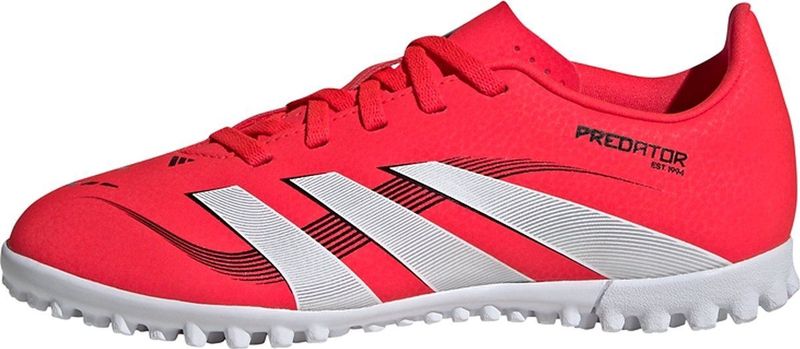 adidas PREDATOR Club Turf Voetbalschoenen Kinderen - Lucid Red/Cloud White/Core Black
