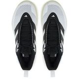 Adidas Front Court - Basketbalschoenen - Zwart - Synthetisch Leer - Cloudfoam