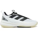 Adidas Front Court - Basketbalschoenen - Zwart - Synthetisch Leer - Cloudfoam