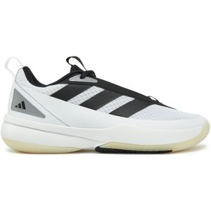 Adidas Front Court - Basketbalschoenen - Zwart - Synthetisch Leer - Cloudfoam