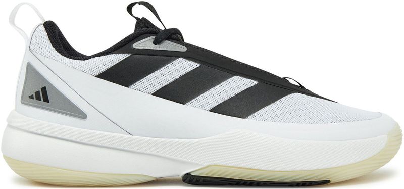 Adidas Front Court - Basketbalschoenen - Zwart - Synthetisch Leer - Cloudfoam