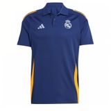 adidas - Real Madrid - Poloshirt - Blauw - 65% Gerecycled Polyester