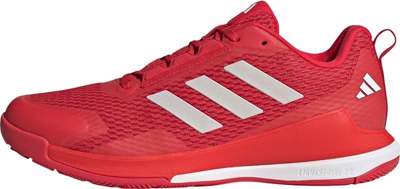 adidas Performance Novaflight 2 Indoor Schoenen - Rood - Bovenwerk van Textiel - EVA-middenzool