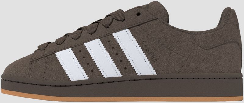 Adidas Originals - Campus Schoenen - Wit - Leer - Rubberen Buitensole