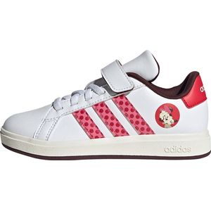 Adidas - Grand Court 2.0 - Schoenen - Wit - Textiel - Disney Minnie Mouse
