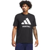 adidas Performance adidas Basketball T-shirt - Heren - Zwart