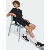 Adidas - Training Essentials 3-Stripes T-Shirt - Zwart - Gerecycled PET