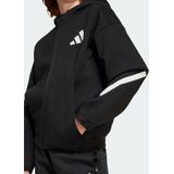 Adidas - Z.n.e Sweatshirt - Hoodie - Zwart - Drielaags PRIMEKNIT