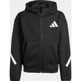 Adidas - Z.n.e Sweatshirt - Hoodie - Zwart - Drielaags PRIMEKNIT