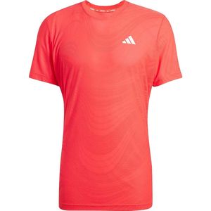 Adidas Freelift Tee - Rood - Tennis Training Sporttop