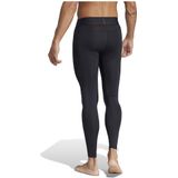 adidas - Techfit - Sportlegging - Zwart Wit - Stretchstof