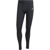 adidas - Techfit - Sportlegging - Zwart Wit - Stretchstof