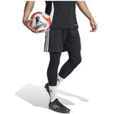 adidas - Techfit - Sportlegging - Zwart Wit - Stretchstof