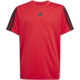 Sportshirt - Pure Ruby / Black - 100% Polyester - Ronde Hals