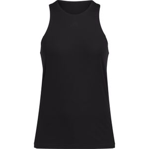 Adidas - Club - Mouwloos T-shirt - Wit - Vocht afvoerende stof