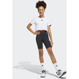 adidas - JG TR-ES 3S - Shorts - Wit/Zwart - 6 jaar (116)