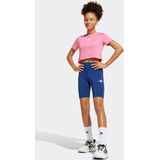 Adidas Train Essentials 3 Stripes Tee Trainingspak Blauw Roze 9-Years Jongen