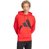 adidas Sportswear Essentials Big Logo French Terry Hoodie Heren Rood