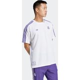 adidas Performance - Functioneel Shirt - Lila/Wit - Sportshirts