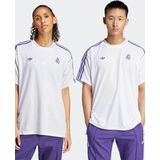 adidas Performance - Functioneel Shirt - Lila/Wit - Sportshirts