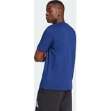 Adidas - Essentials Big Logo - T-shirt - Zwart - 100% Katoen