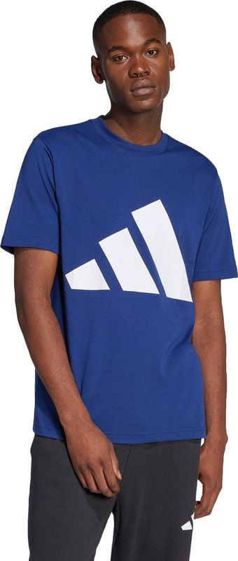 Adidas - Essentials Big Logo - T-shirt - Zwart - 100% Katoen