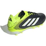 adidas - COPA PURE III LEAGUE - Voetbalschoenen - Core Black/Dgh Solid Grey/Lucid Lemon - Kids