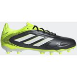 adidas - COPA PURE III LEAGUE - Voetbalschoenen - Core Black/Dgh Solid Grey/Lucid Lemon - Kids