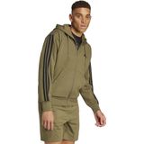 adidas - Essentials 3 Stripes - Fleece Sweatshirt - Met Rits