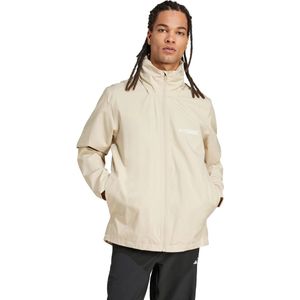 Adidas Multi Essentials 2l Rain Jas - Zwart - Waterdicht - Ademend