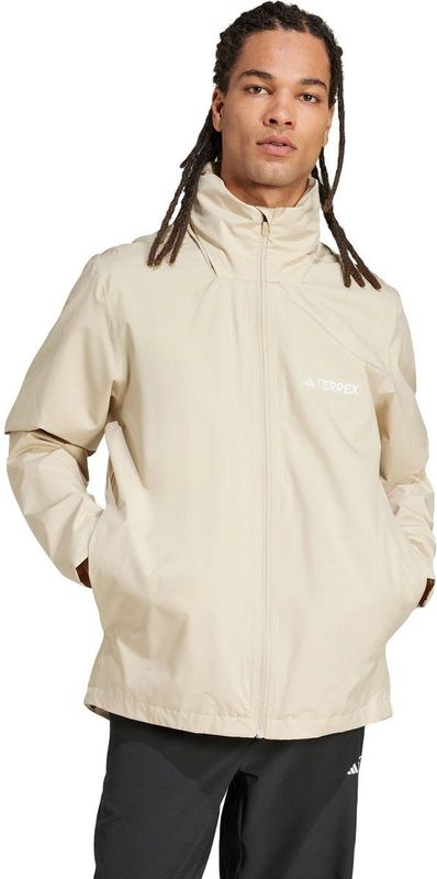 adidas - Regenjack - Zwart - 100% Polyester - CLIMAPROOF