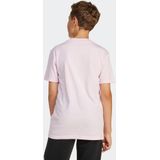 adidas - J LIN TEE 160 - T-shirt - Clear Pink - 100% Katoen