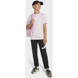 adidas - J LIN TEE 160 - T-shirt - Clear Pink - 100% Katoen