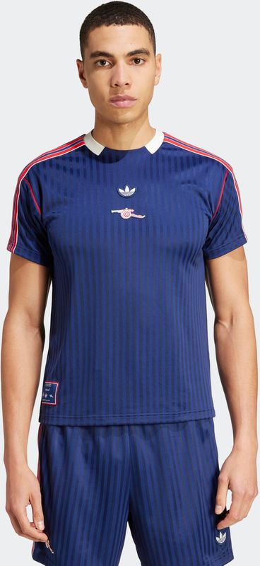 adidas Arsenal Icon T-Shirt 2024-2025 Blauw Rood Wit