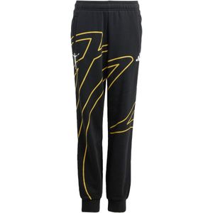 adidas - Jude Bellingham - Sportbroek - Zwart Geel Wit - Katoen Gerecycled Polyester