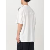 Y-3 - 3-Stripes - T-shirt - Wit - Katoen, Ronde Hals, Korte Mouwen