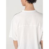 Y-3 - 3-Stripes - T-shirt - Wit - Katoen, Ronde Hals, Korte Mouwen