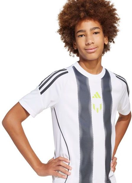 adidas - Messi - T-shirt - Zwart - 100% Polyester - AEROREADY