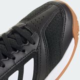 Adidas - Ligra 8 - Volleybalschoenen - Zwart - Ademend Bovenwerk - Gerecycled Materiaal