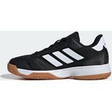 Adidas - Ligra 8 - Volleybalschoenen - Zwart - Ademend Bovenwerk - Gerecycled Materiaal