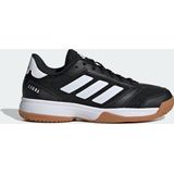 Adidas - Ligra 8 - Volleybalschoenen - Zwart - Ademend Bovenwerk - Gerecycled Materiaal