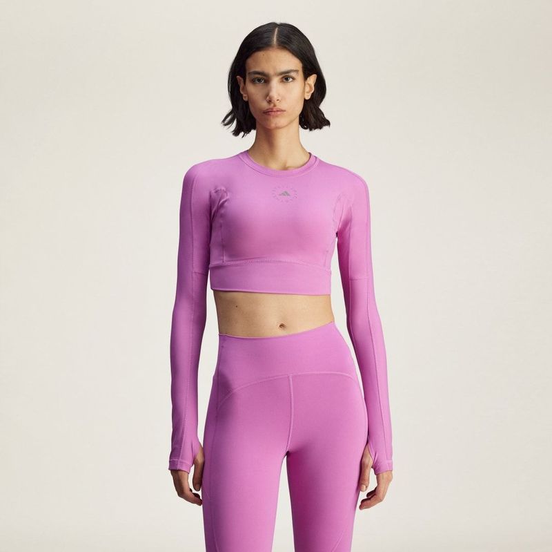 Adidas by Stella McCartney - Sporttop - Roze - Polyamide - Dames