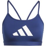 ADIDAS PERFORMANCE - Aeroreact - Sport bh - Donkerblauw / Wit