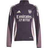 adidas - Arsenal Trainingstrui - Donkerpaars Beige - 100% Gerecycled Polyester